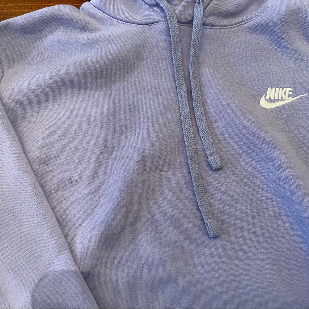 Nike Men's Lilac Ice Club Fleece Pullover Hoodie - Size Small - Picture 4 of 10